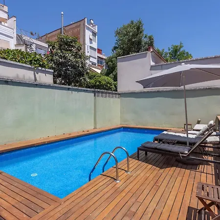 아파트 My Space Emirates - Bright In Gracia With Shared Pool 바르셀로나
